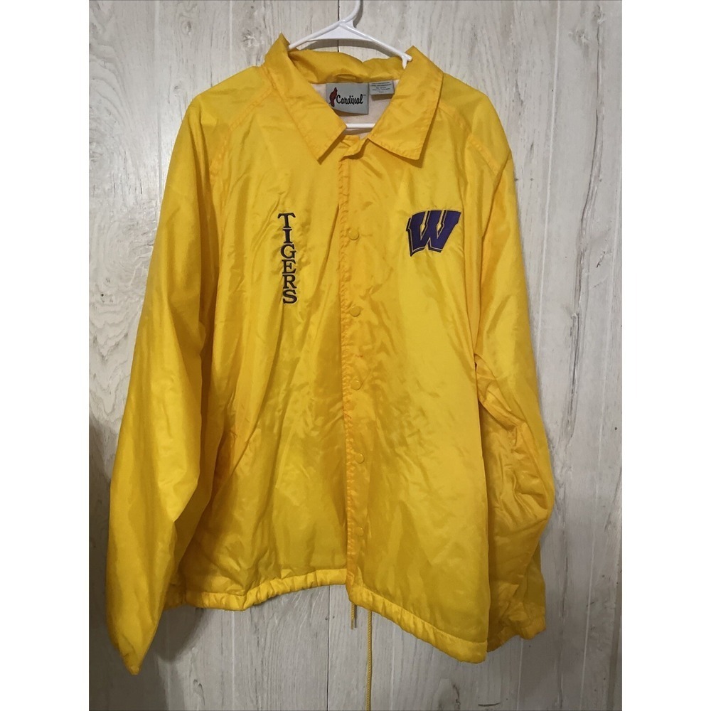 Vintage 1970's LSU Tigers  Jacket Mens Adult 3xl NCAA Football